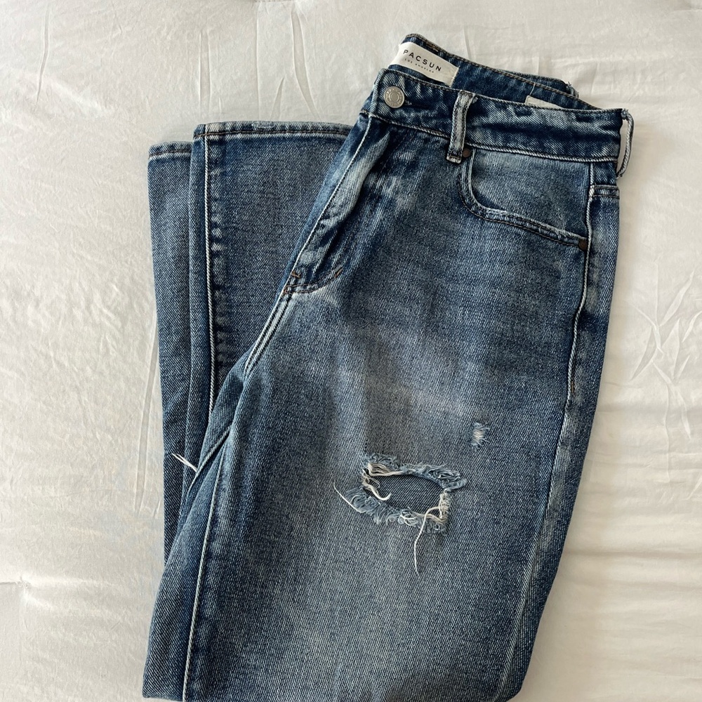 PacSun Distressed Blue Jeans